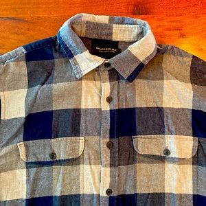 Mens Banana Republic Flannel- Slim Untucked